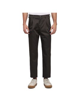 ColorPlus - Black Mid Waist Pure Cotton Trouser