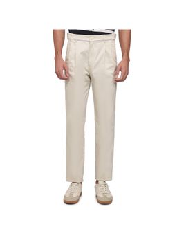 ColorPlus - Beige Mid Waist Pure Cotton Trouser