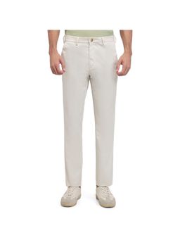 ColorPlus - Beige Mid Waist Pure Cotton Trouser