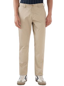 ColorPlus - Khaki Mid Waist Pure Cotton Trouser