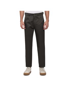 ColorPlus - Green Mid Waist Pure Cotton Trouser