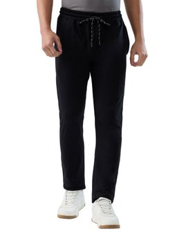 Park Avenue - Regular Fit Solid Dark Blue Trackpant