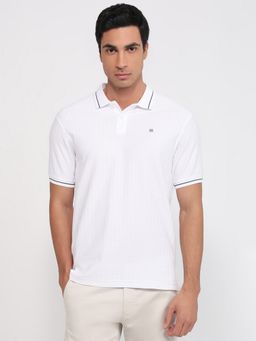 Raymond - Slim Fit White T-Shirt