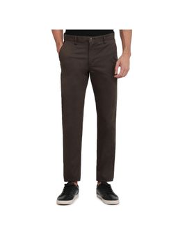 Raymond - Grey Mid Waist Cotton Blend Trouser