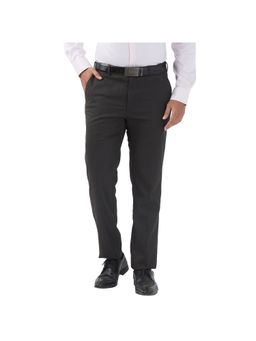 Raymond - Men's Dark Brown Contemporary Fit Trouser