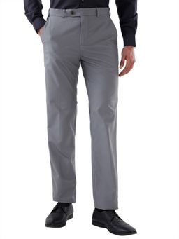 Raymond - Men's Regular Fit Dark Grey Trouser