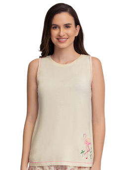 Amante - Sleep Tank Top White