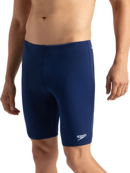 Speedo - Men's Endurance+ Essential Jammer - Cerulean Blue & White