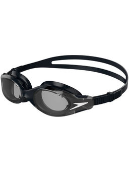 Speedo - Unisex Adult Hydrosity 2.0 Anti Fog Coated Lens Swim Goggles - Black & Grey (One Size)