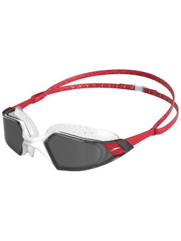 Speedo - Unisex Adult Aquapulse Pro Anti Fog Coated Swim Goggles - Red & White (One Size)