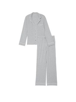 Victoria's Secret - Grey Modal Soft Long Shirt & Pajama (Set of 2)