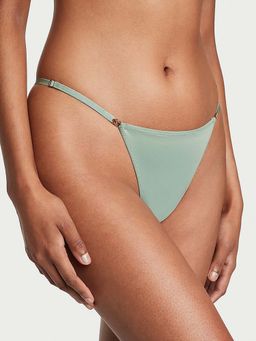 Victoria's Secret - Love Cloud Adjustable String Thong Panty - Olive
