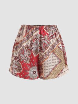 Cider - Boho Paisley Shorts