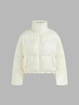 Cider - High Neck Drawstring Oversized Puffer