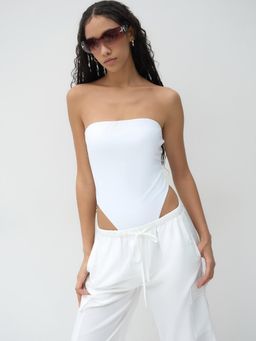 Cider - Contour Double Layered Bandeau Bodysuit