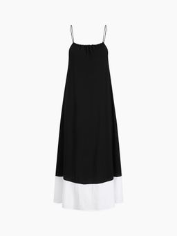 Cider - Two-Tone Maxi Slip Dress