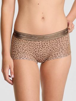 Victoria's Secret - PINK Logo Cotton Boyshort Panty Brown