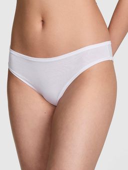 Victoria's Secret - PINK Cotton Cheeky Panty White