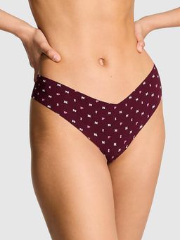 Victoria's Secret - PINK No-Show Thong Panty Purple