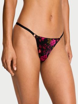 Victoria's Secret - Very Sexy Ring Hardware V-String Panty Black