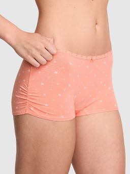 Victoria's Secret - PINK Cotton Dorm Boyshort Panty Peach