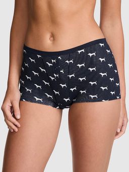 Victoria's Secret - PINK Cotton Dorm Boyshort Panty Navy Blue
