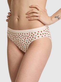 Victoria's Secret - PINK Seamless Bikini Panty Beige