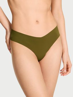 Victoria's Secret - No Show Strappy Thong Panty Green