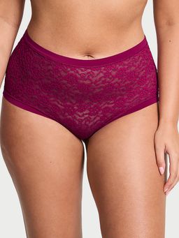 Victoria's Secret - No-Show Lacie Modern Brief Panty Pink