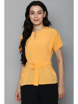 Allen Solly - Solid Orange Top