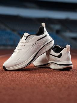 LIBERTY - LEAP7X ACT0131E White Sports Lacing Running Shoes for Men