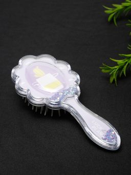 Stol'N - Zig Zag with Star Glittery Hair Brush - Purple