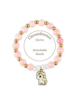 Asthetika Kids - Unicorn Charm Beaded Bracelet