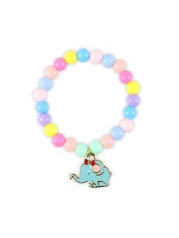 Asthetika Kids - Elephant Charm Beaded Bracelet