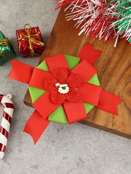 Asthetika Kids - Christmas Santa Claus Charm Hair Clip