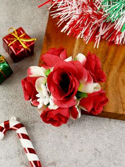 Asthetika Kids - Christmas Floral Hair Clip