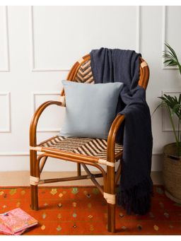 Fabindia - Green Jute Woven Cushion Cover (16x16 inches)