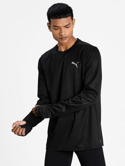 Puma - Favorite Running Men Black T-Shirt