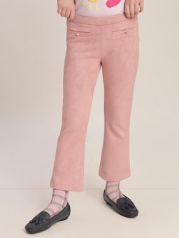 VERO MODA - Girls Pink Bootcut Pants