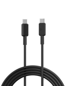 Portronics - Konnect Link C Square 60w PD Cable for Laptop & Smartphone 1M-Black