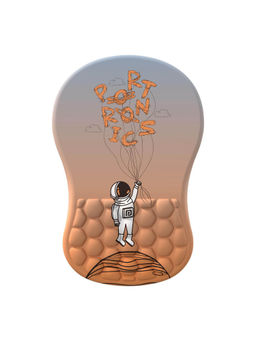 Portronics - Comfipad Wrist Rest Mosue Pad-Orange