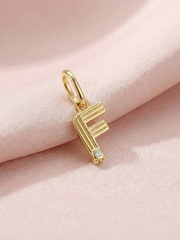 Nishani - Initials F Charms