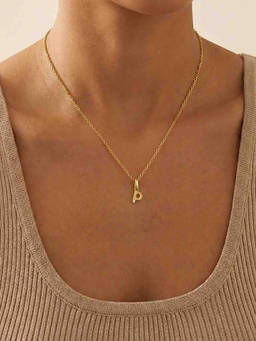 Nishani - Initials P Charms