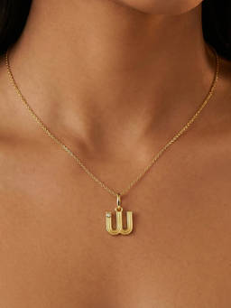 Nishani - Initials W Charms