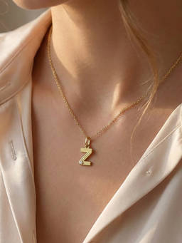 Nishani - Initials Z Charms