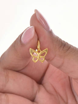 Nishani - 925 Silver Butterfly Charm