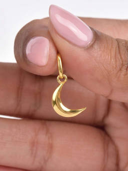 Nishani - 925 Silver Moon Charm