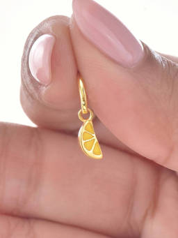 Nishani - 925 Silver Lemon Charm