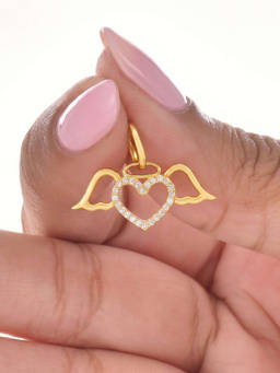 Nishani - 925 Silver Wings Charm