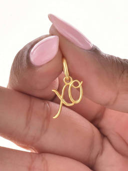 Nishani - 925 Silver Xo Charm